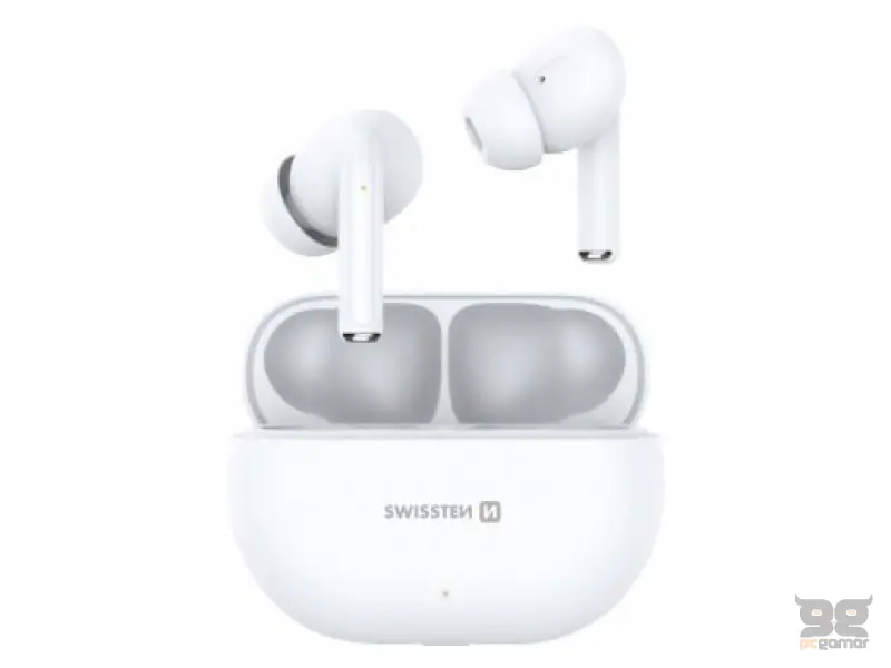 Swissten Slušalice Bluetooth TWS PRO TUNE Bijele