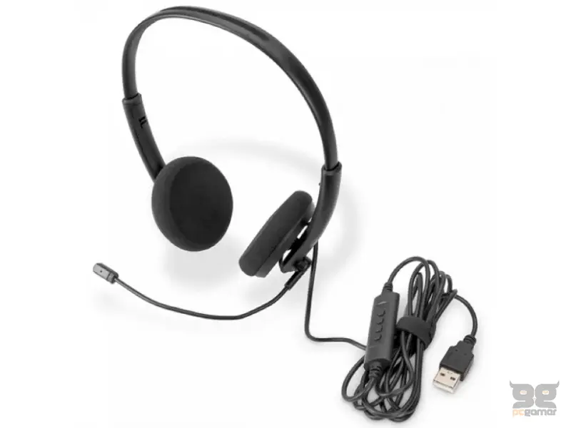 Digitus Slušalice Stereo Office On Ear, noise reduction