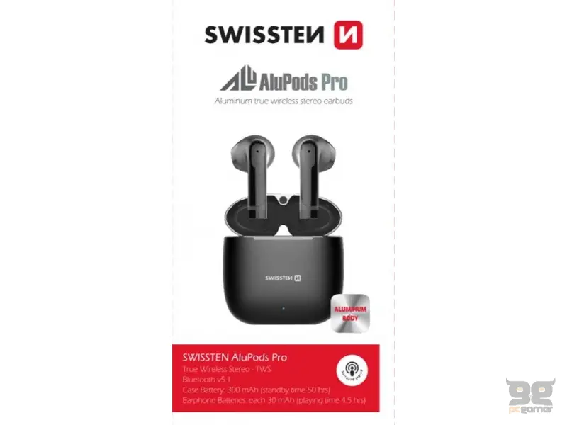 Swissten Slušalice Bluetooth TWS Alupods pro