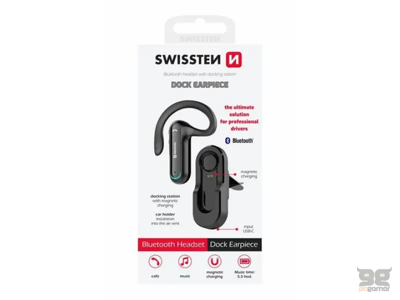 Swissten Slušalice Bluetooth dock earpiece