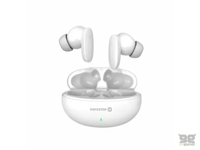 Swissten Slušalice Bluetooth TWS SONIC White