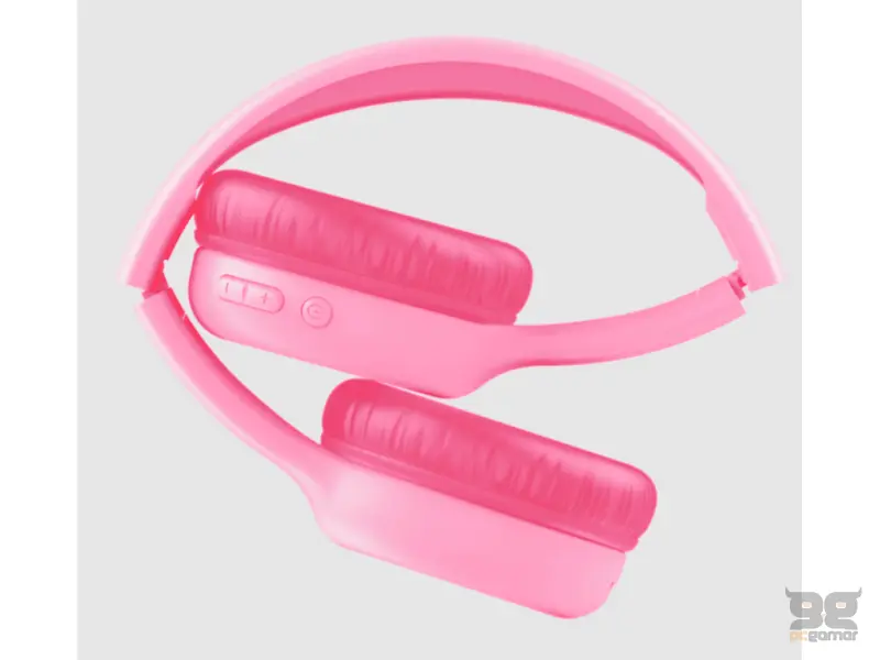 TRUST Nouna Wireless Kids Headphones 3.5mm, USB-C rose