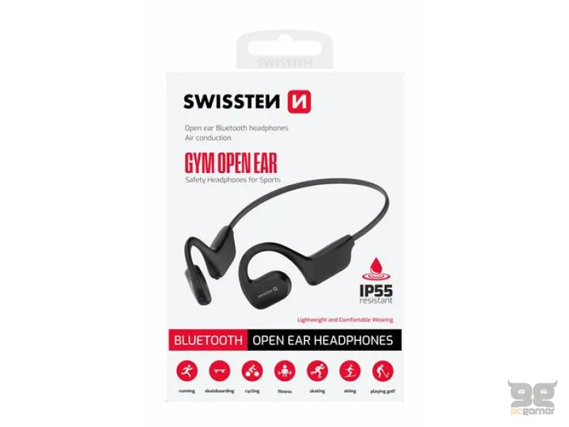Swissten Slušalice Bluetooth Gym Open Ear