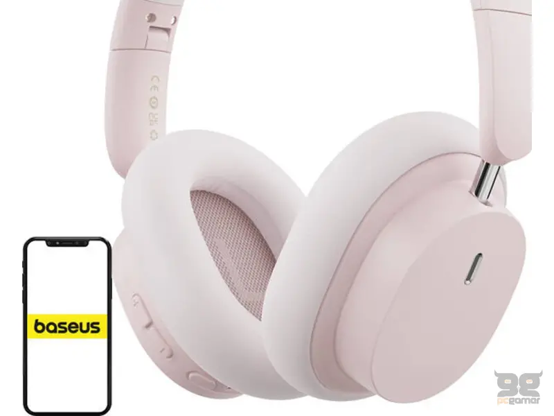 Baseus Bowie D05 Wireless Headphones Pink