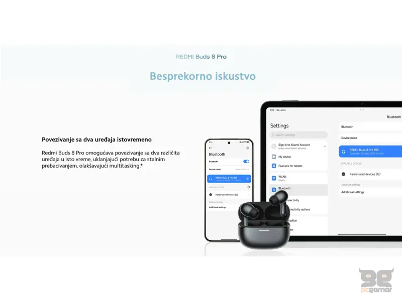 Redmi Buds 8 Pro Obsidian Black