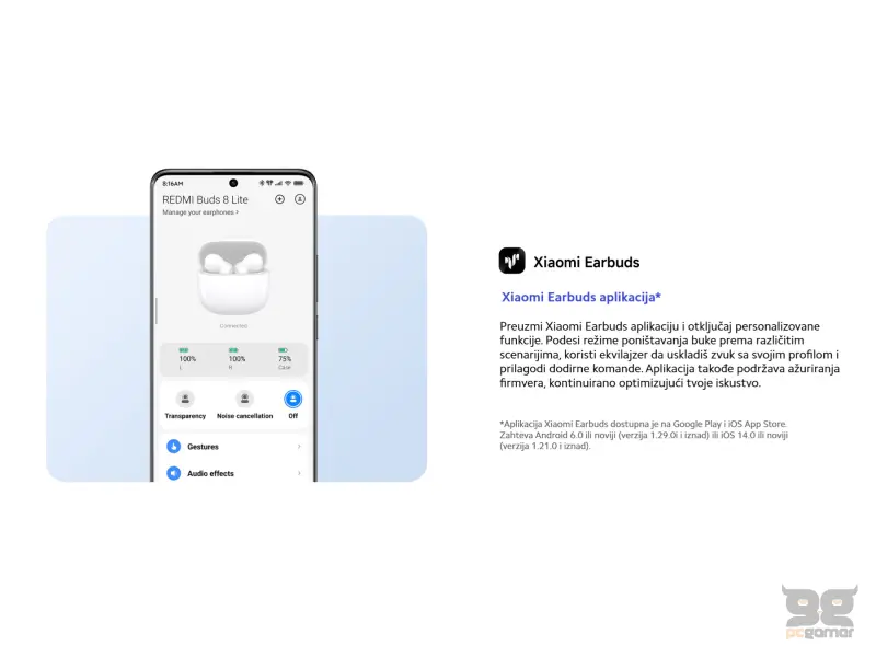 Redmi Buds 8 Lite (Black)