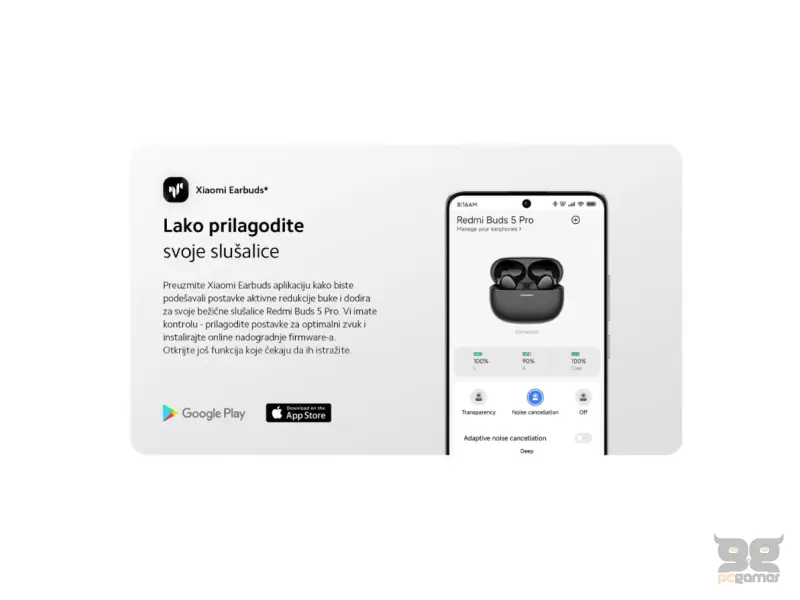 Redmi Buds 5 Pro (Moonlight White)