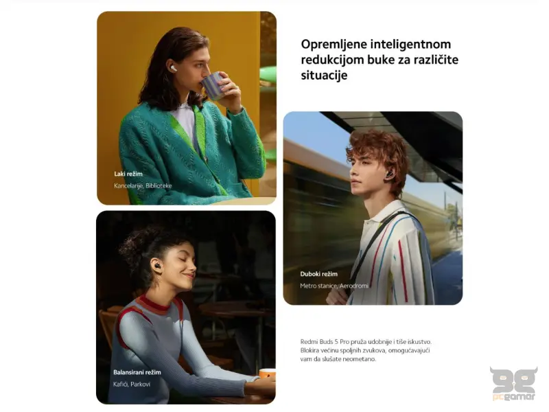 Redmi Buds 5 Pro (Moonlight White)