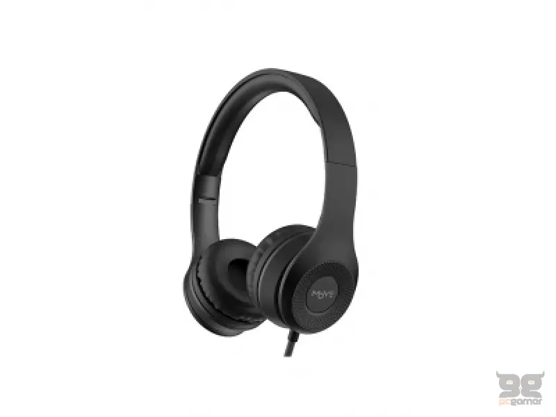 Moye Slušalice Enyo Foldable Headphones with Microphone Black