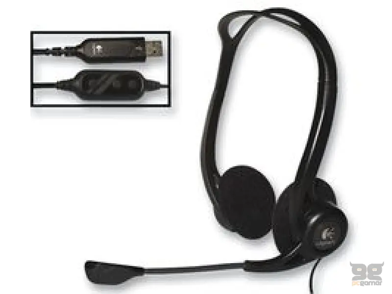 LOGITECH 960 USB Headset With Noise-Cancelling Mic, Windows/MacOS/ChromeOS