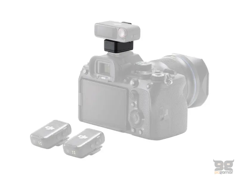 DJI Mic 2 Camera Adapter - Connect the DJI Mic 2 receiver to a SONY camera's MI shoe
