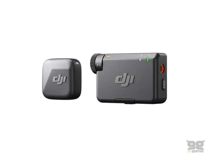 DJI Mic Mini (1 TX + 1 RX) - Ultralight Wireless Microphone System, Advanced Noise Cancelling
