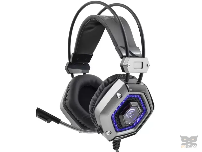 White Shark LION Silver USB slusalice