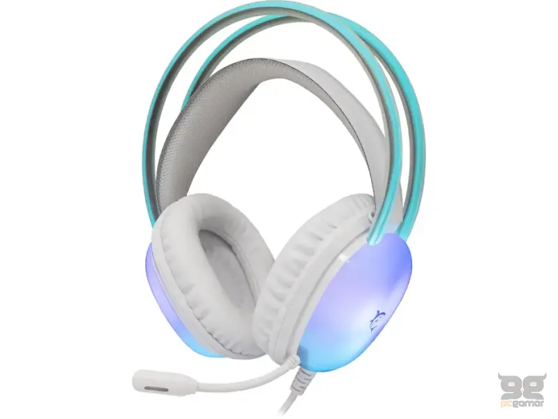 White Shark SLUŠALICE GH-2444 PEACOCK-2 Bijele