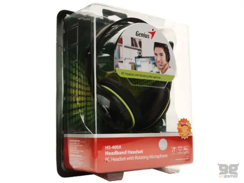 GENIUS HS-400A slušalice sa mikrofonom 