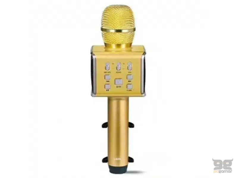 WSTER L889 Portable Karaoke Bluetooth mikrofon zlatni 