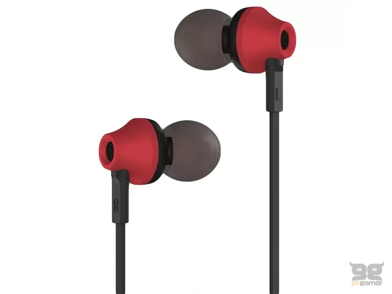 REMAX RM-610D slušalice sa mikrofonom crvene 