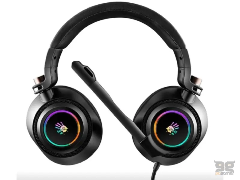 A4 TECH G580 Bloody Gaming 7.1 RGB USB crne slušalice sa mikrofonom 