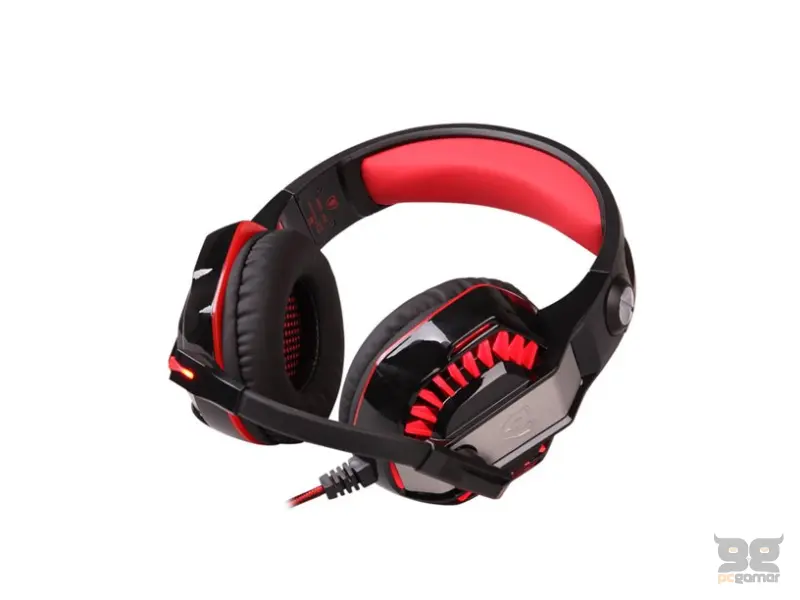 KOTION EACH G2000 PRO Gaming slušalice sa mikrofonom crno-crvene 