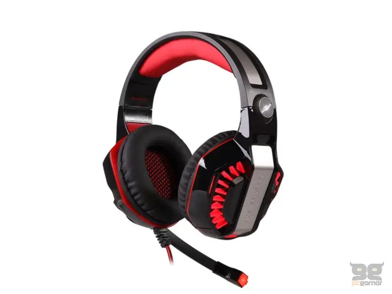 KOTION EACH G2000 PRO Gaming slušalice sa mikrofonom crno-crvene 