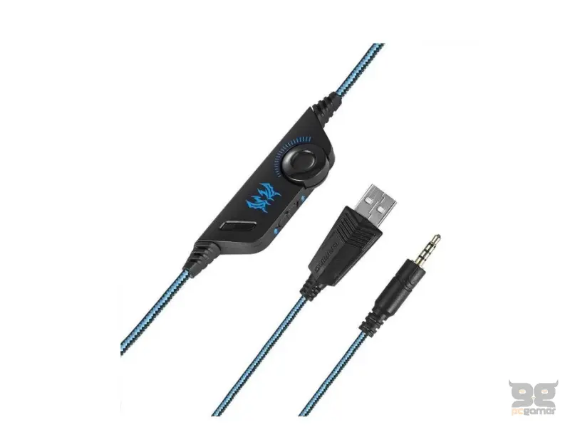 KOTION EACH G9000 Gaming slušalice sa mikrofonom crno-plava 