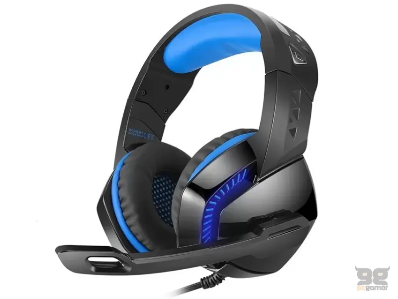 PHOINKAS H-3 Gaming slušalice sa mikrofonom crno-plave 