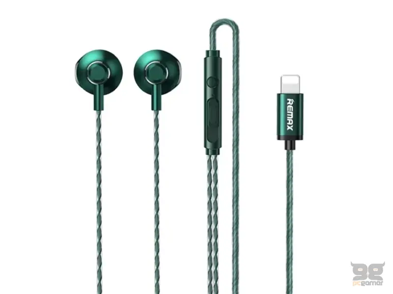 REMAX RM-711i Slušalice sa mikrofonom zelene 