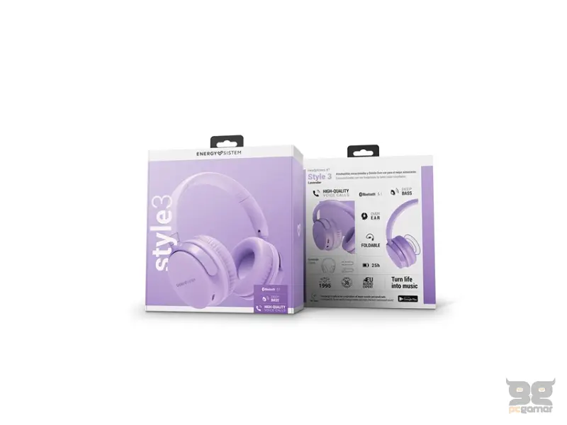 ENERGY SISTEM Style 3 Lavender bežične slušalice ljubičaste (M45305) 