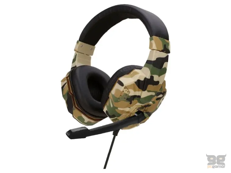 AOAS H15 gaming slušalice sa mikrofonom kamuflažne 
