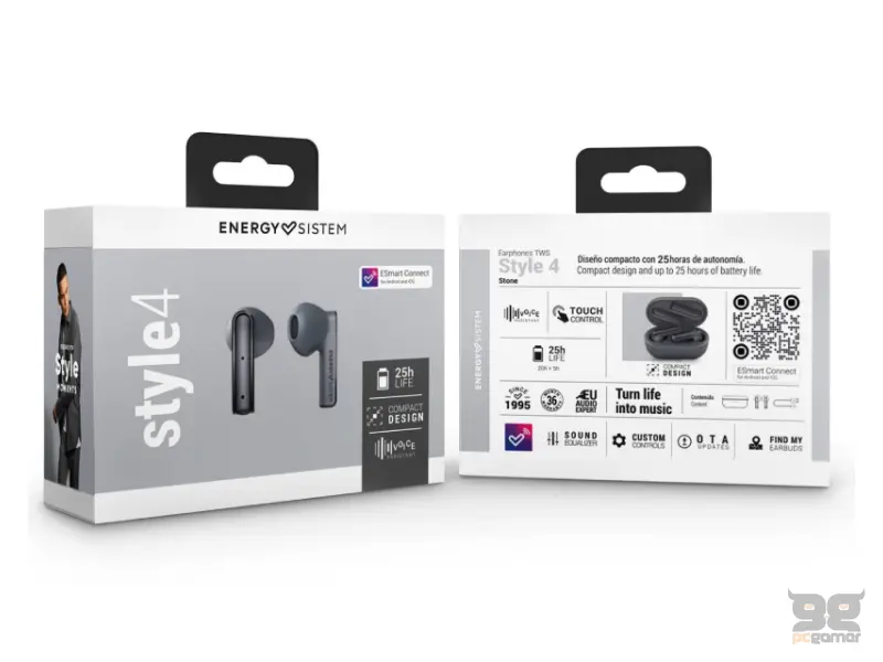 ENERGY SISTEM Style 4 Stone True Wireless slušalice crne (M45350) 