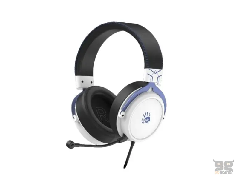 A4 TECH M590i Bloody Virtual 7.1 (Sports Navy) Gaming slušalice belo/plave 