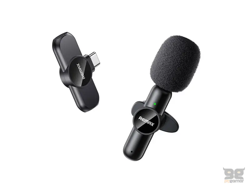 REMAX K9 Bežični mikrofon USB Tip-C crni 