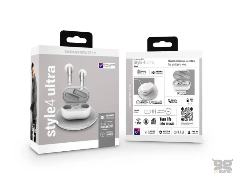 ENERGY SISTEM Style 4 Ultra Moon True Wireless slušalice bele (M45347) 