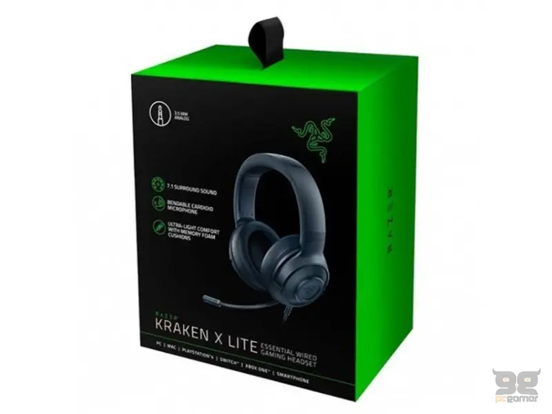 RAZER Kraken X Lite gaming slušalice RZ04-02950100-R381 
