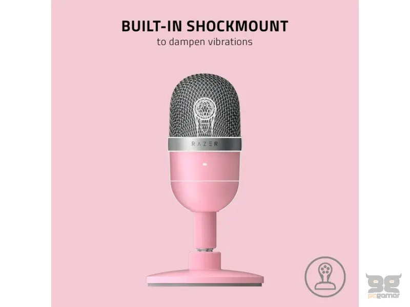 RAZER Seiren Mini mikrofon roze RZ19-03450200-R3M1 
