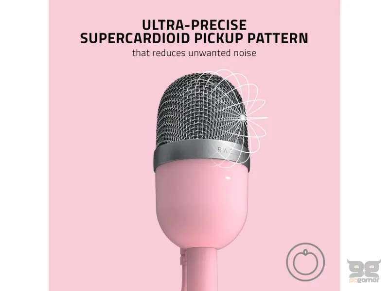 RAZER Seiren Mini mikrofon roze RZ19-03450200-R3M1 