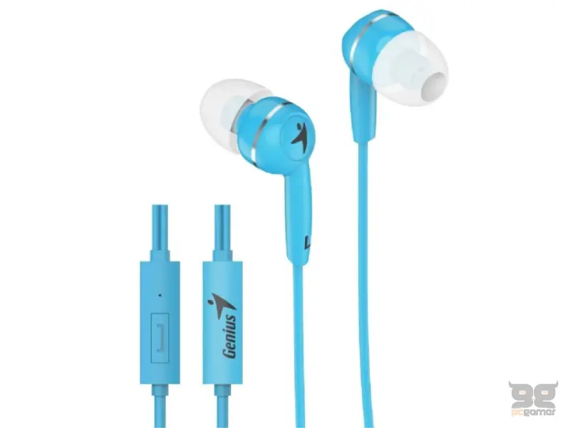 GENIUS HS-M320 slušalice sa mikrofonom plave 