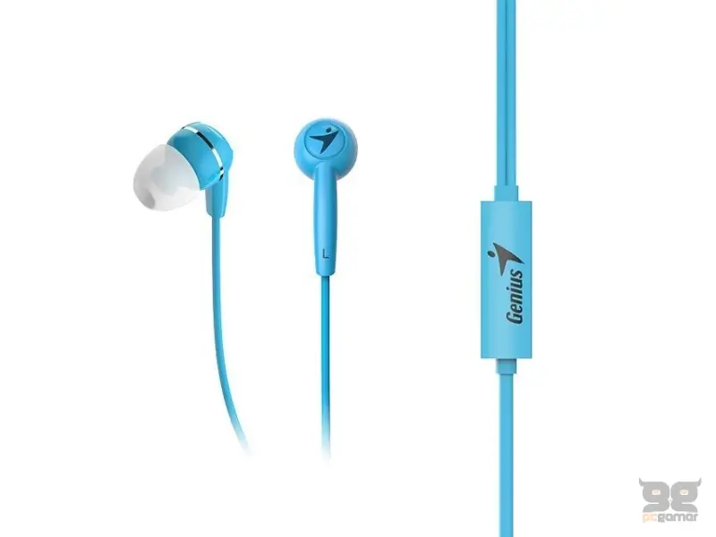 GENIUS HS-M320 slušalice sa mikrofonom plave 