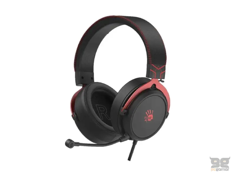 A4 TECH M590i Bloody Virtual 7.1 (Sports Red) Gaming slušalice crno/crvene 