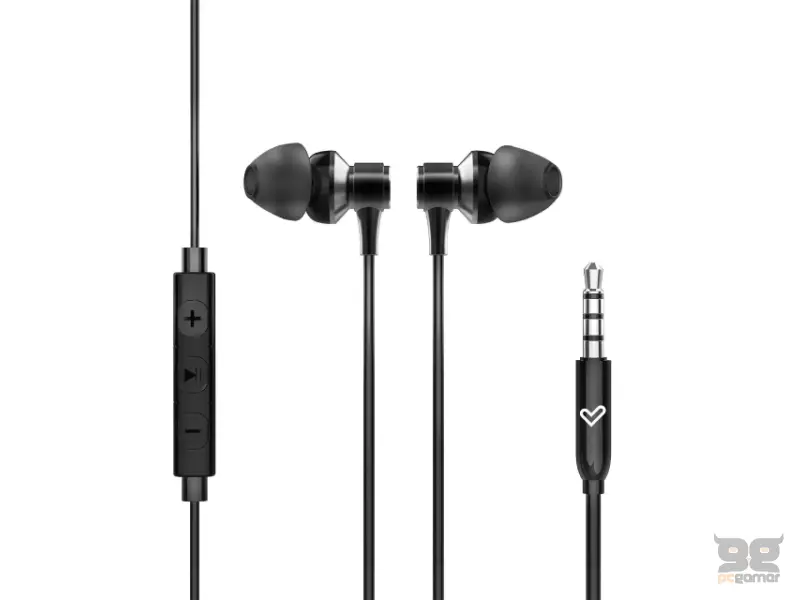 ENERGY SISTEM Metallized Black slušalice sa mikrofonom crne (M45672) 