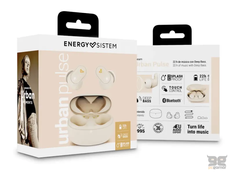 ENERGY SISTEM Urban Pulse Cream True Wireless bežične slušalice (M45528) 