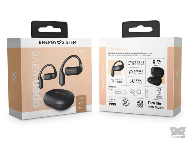 ENERGY SISTEM OpenWave Bluetooth crne slušalice (M45882) 