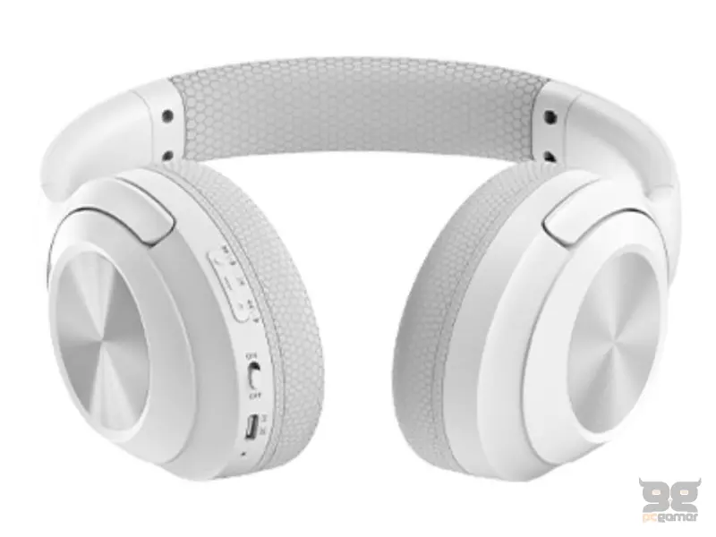 A4 TECH BH220 FSTYLER Wireless USB Type-C Charging slušalice sa mikrofonom bele 