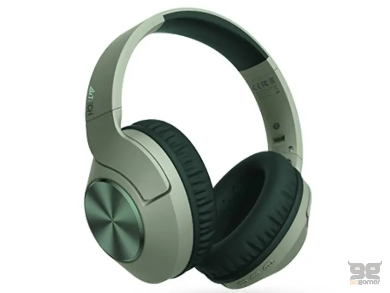 A4 TECH BH300 2Drumtek Wireless Type-C Charging slušalice sa mikrofonom zelene 