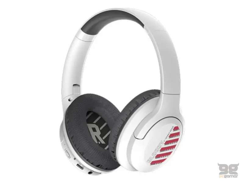 A4 TECH MH360 Bloody Hybrid Diaphragm Bluetooth slušalice bele 