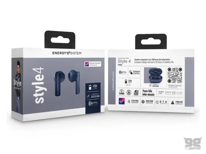 ENERGY SISTEM Style 4 Indigo True Wireless slušalice plave (M45558) 