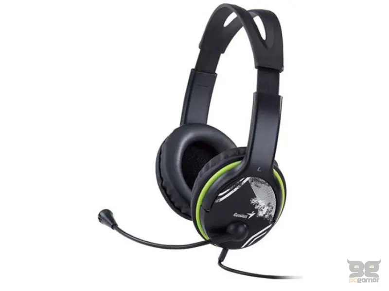 GENIUS HS-400A Green slušalice sa mikrofonom 