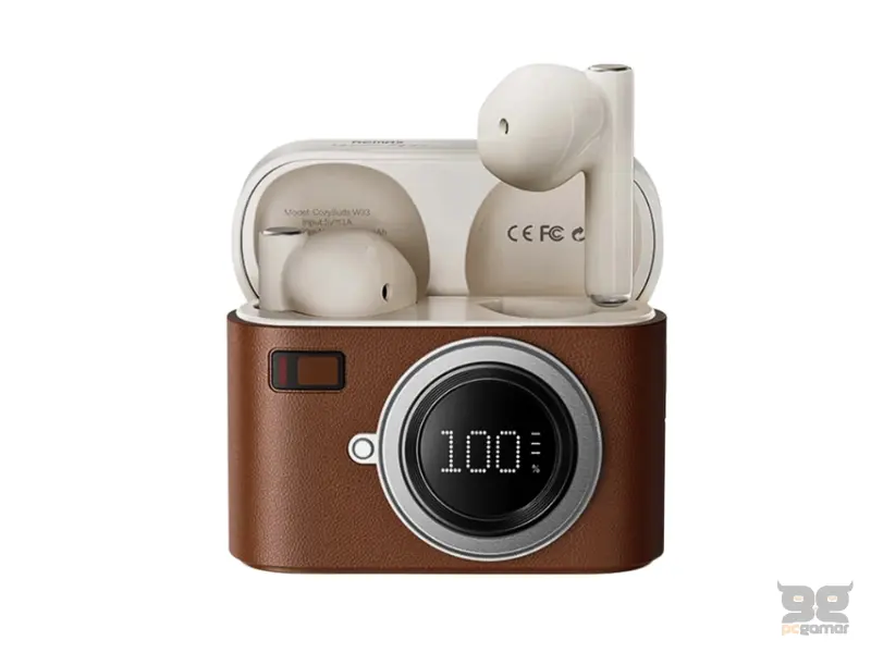 REMAX W33 bluetooth slušalice braon 