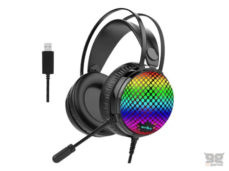 WEIBO G30 gaming slušalice sa mikrofonom crne 