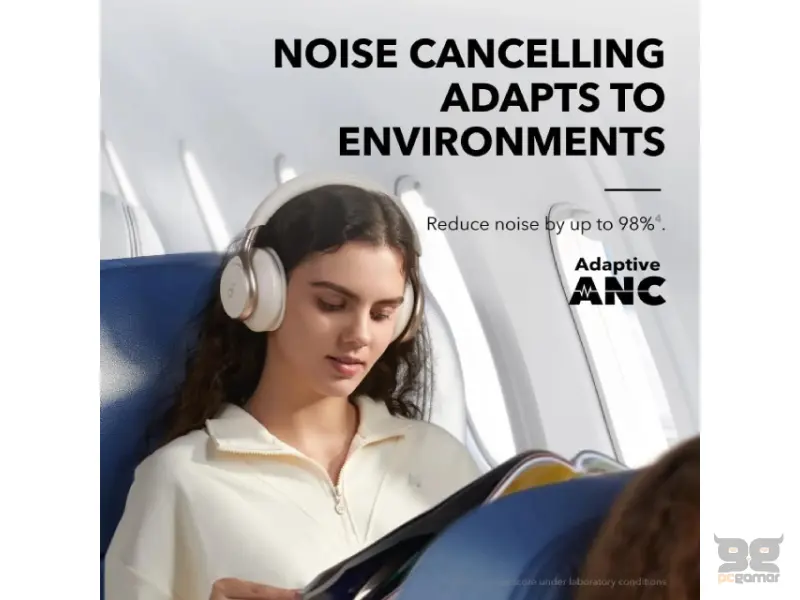 ANKER Soundcore Space One ANC BT slušalice bele 